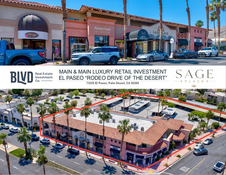 Primary Photo Of 73255 El Paseo, Palm Desert Storefront Retail Office For Sale