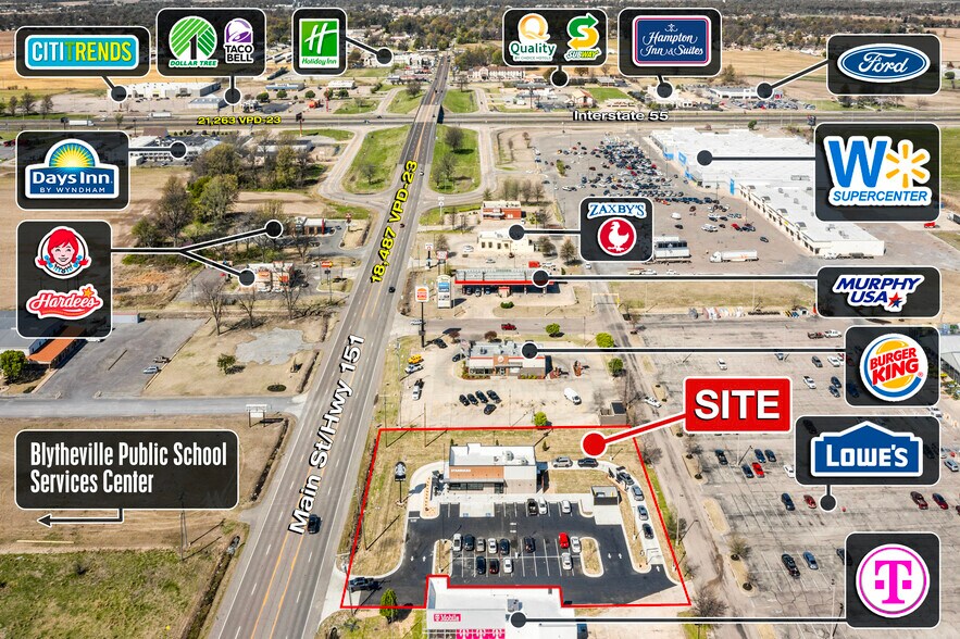 More Photos Of 3810 E Main St, Blytheville Fast Food For Sale