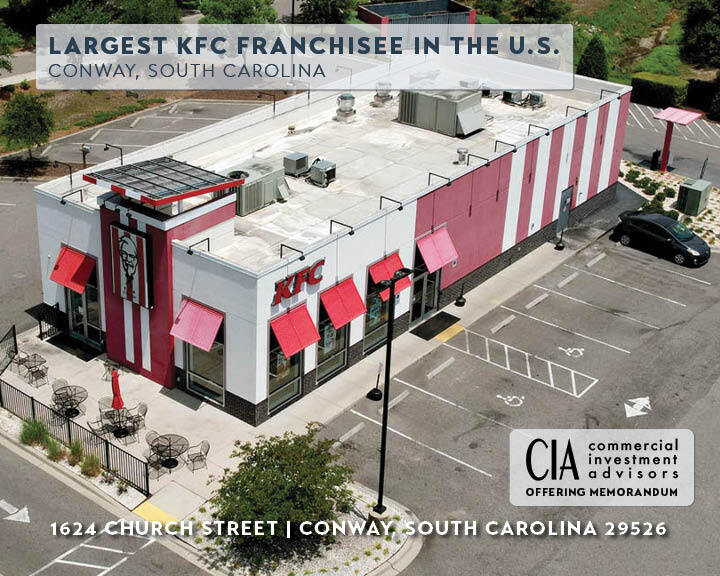 Primary Photo Of 1626 Church St, Conway Fast Food For Sale