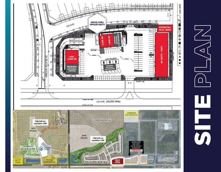 More Photos Of Arbour Hills Arbour Hills Blvd & 132 Blvd, Grande Prairie General Retail For Lease