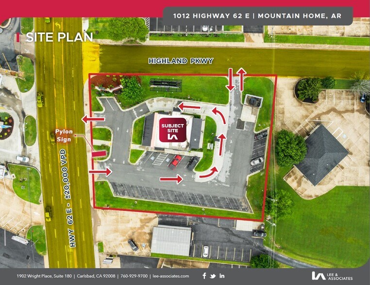 More Photos Of 1012 Highway 62 E, Mountain Home Fast Food For Lease