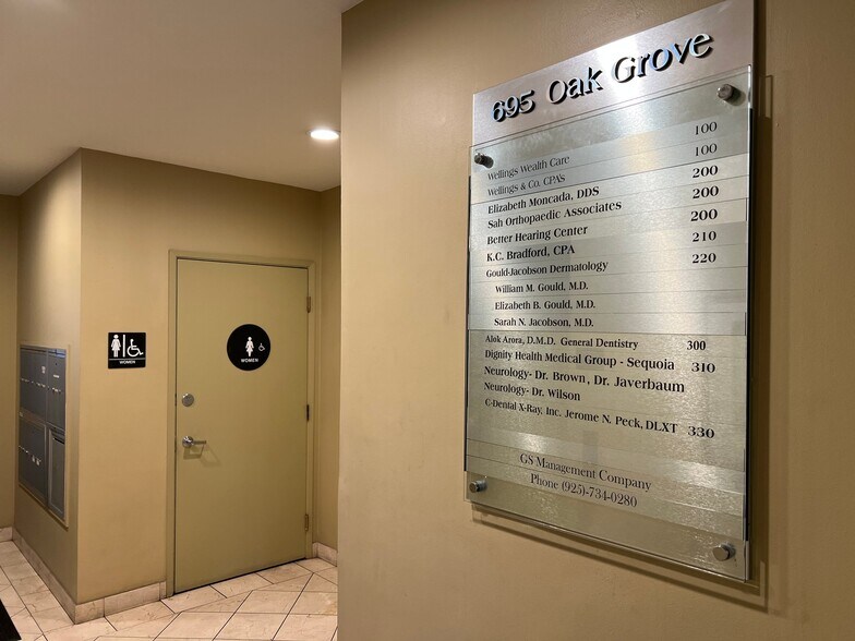 More Photos Of 695 Oak Grove Ave, Menlo Park Medical For Sale