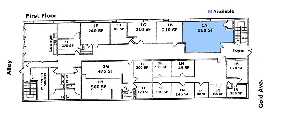 More Photos Of 609 Gold Ave SW, Albuquerque Office For Lease
