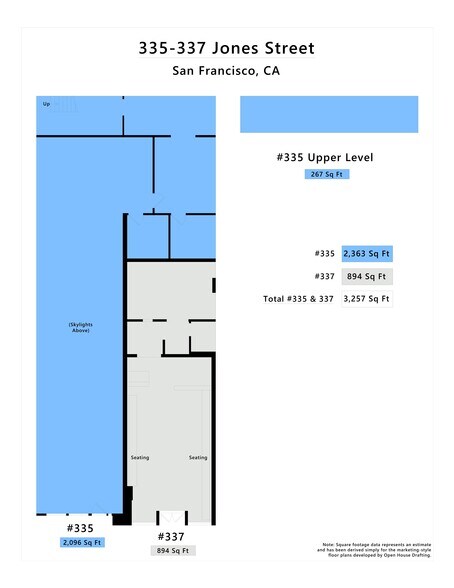 Primary Photo Of 335-337 Jones St, San Francisco Storefront For Lease