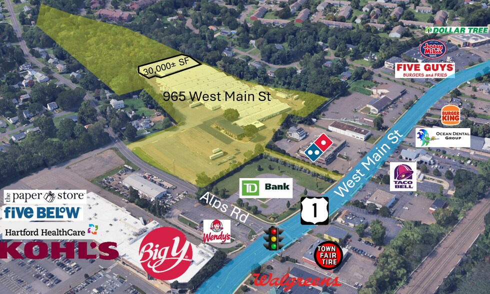 More Photos Of 965 W Main St, Branford Warehouse For Lease