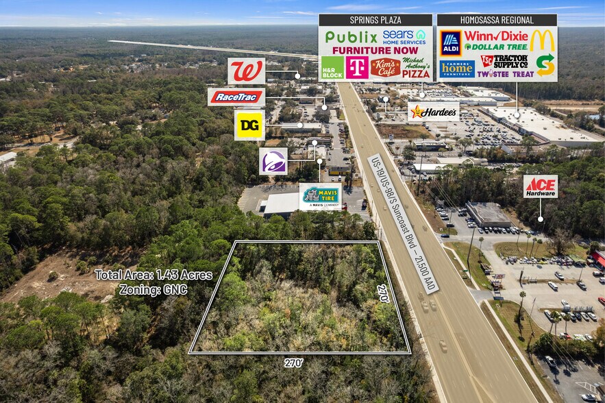 More Photos Of 8541 Faust ln, Homosassa Land For Sale