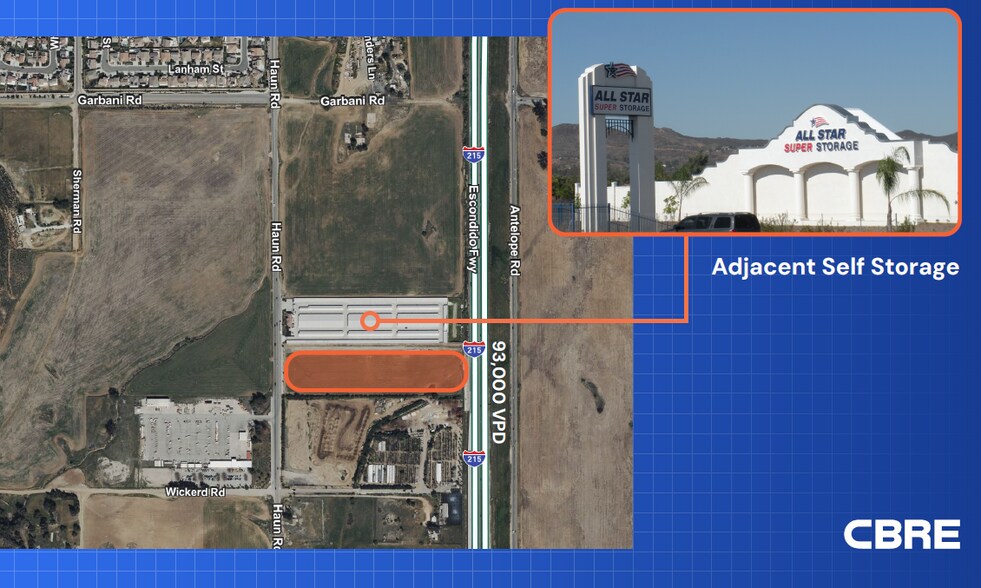 More Photos Of Haun Road & I-215, Menifee Land For Lease