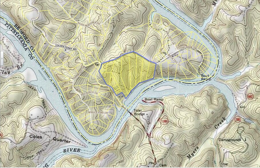 Primary Photo Of Fish Hook @ Tolers Bridge Road, Pittsville Land For Sale