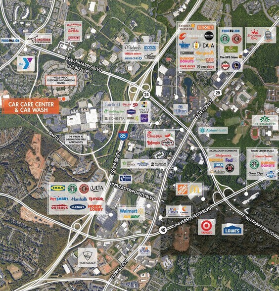 More Photos Of Harris Blvd, Charlotte Parking Garage For Sale