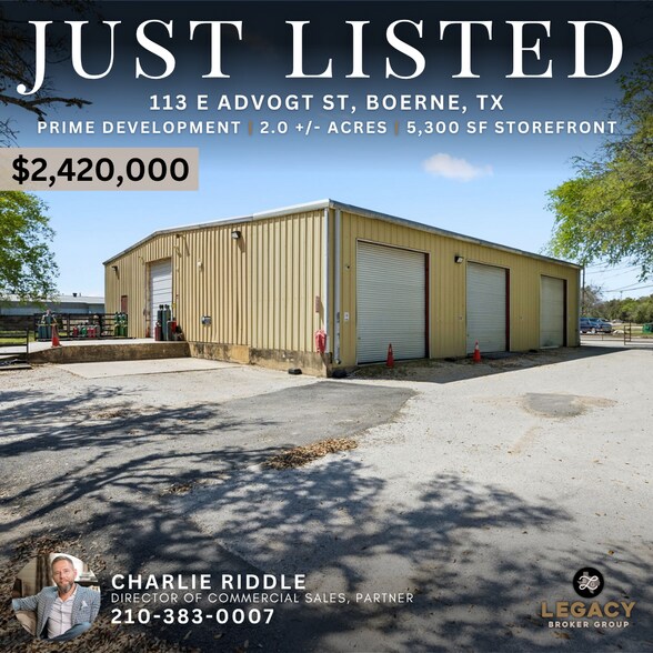 More Photos Of 113 E Advogt St, Boerne General Retail For Sale