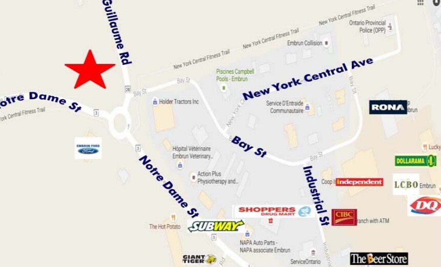 More Photos Of 1044 Guillaume Rd, Russell Restaurant For Lease