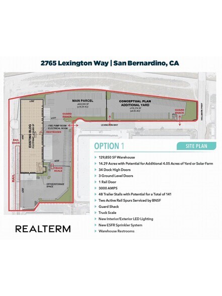 More Photos Of 2765 Lexington Way, San Bernardino Truck Terminal For Lease