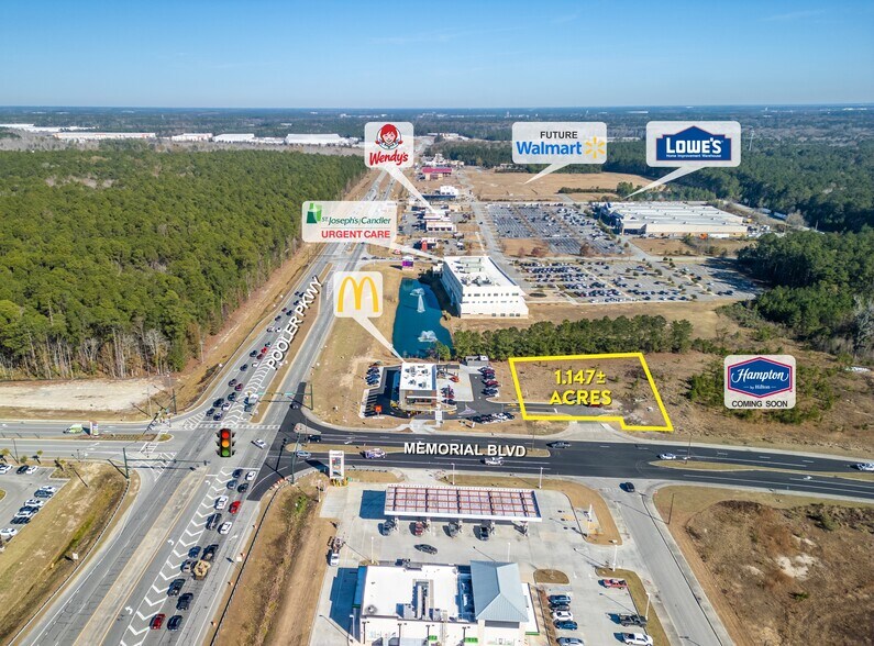 More Photos Of 0 Memorial Boulevard, Pooler Land For Sale