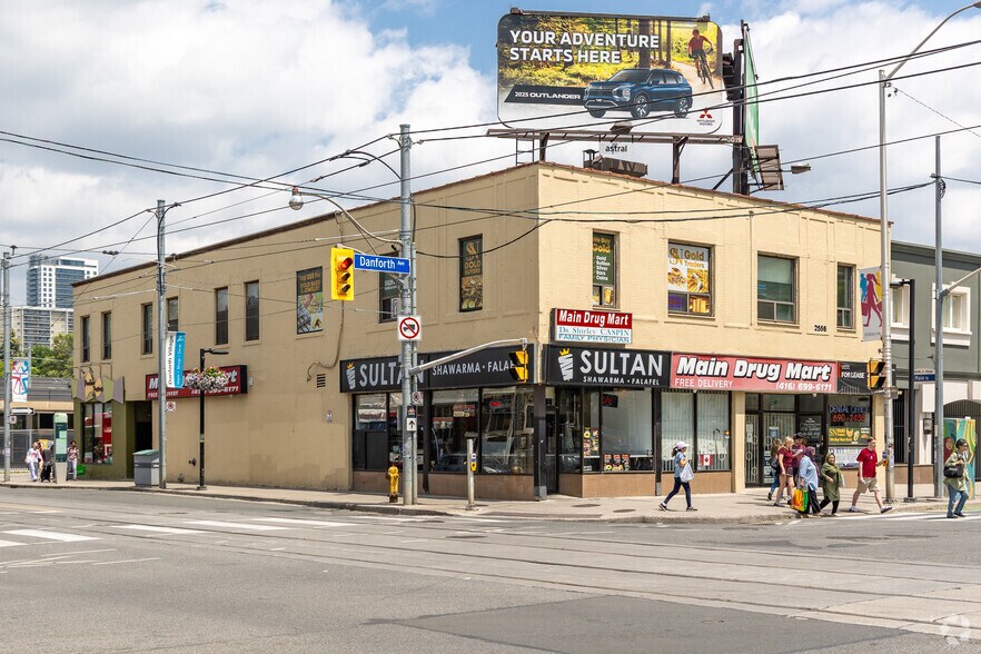 Primary Photo Of 2558 Danforth Av, Toronto Storefront Retail Residential For Lease