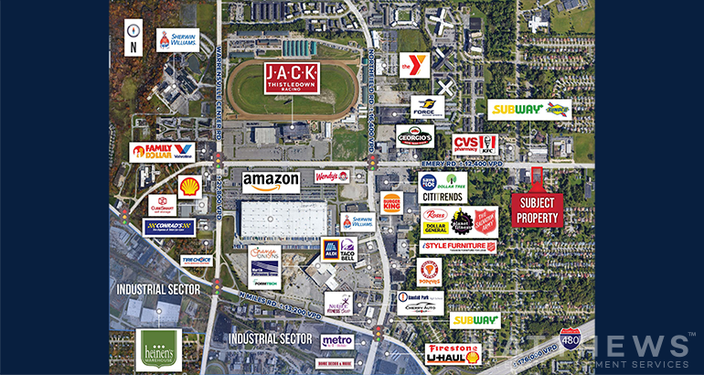 More Photos Of 23098-23176 Emery Rd, Warrensville Heights General Retail For Lease