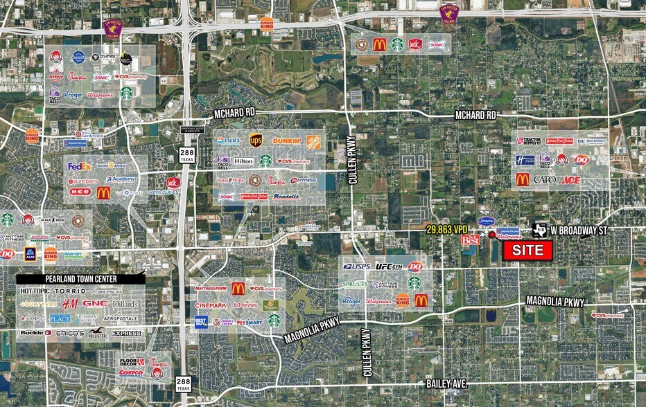 More Photos Of 6518 Broadway St, Pearland Land For Sale