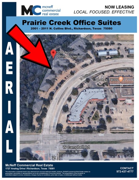 More Photos Of 2001-2011 N Collins Blvd, Richardson Unknown For Lease