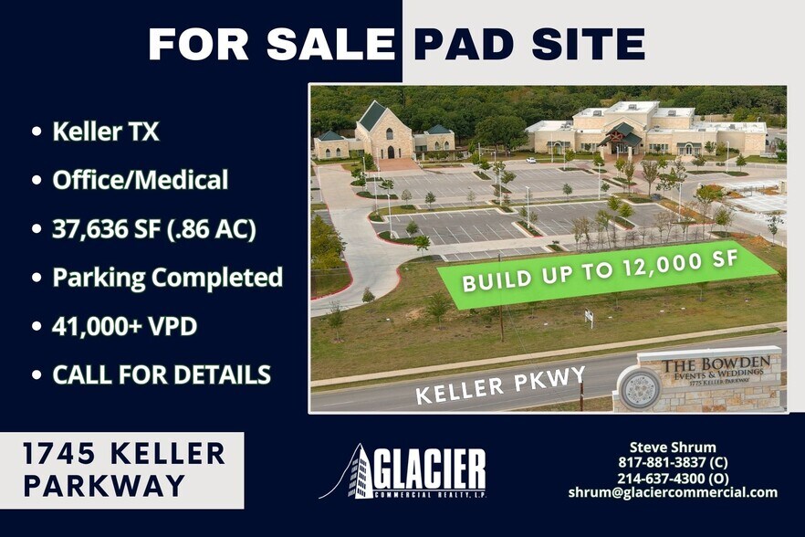Primary Photo Of 1745 Keller Pky, Keller Land For Sale