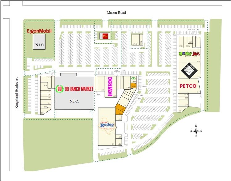 More Photos Of 501-521 S Mason Rd, Katy Storefront For Lease