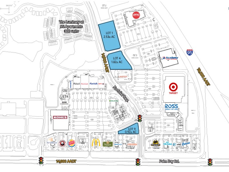 Primary Photo Of Palm Bay Rd, West Melbourne Land For Lease
