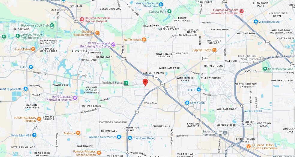 More Photos Of 9522 Huffmeister Rd, Houston Storefront Retail Office For Sale