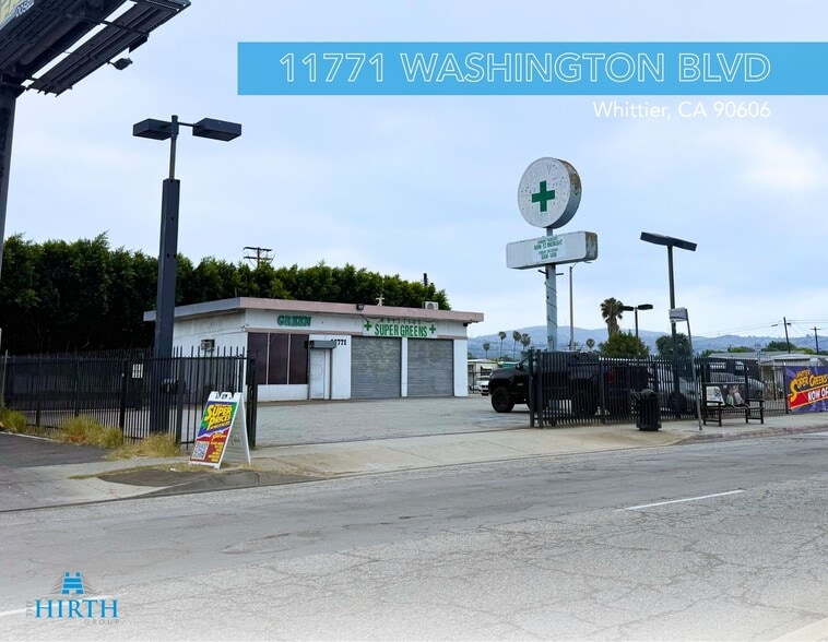 Primary Photo Of 11771 Washington Blvd, Whittier Freestanding For Sale