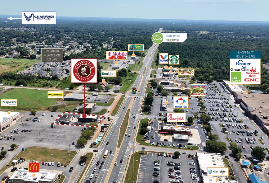 More Photos Of 781 SR 96, Warner Robins Fast Food For Sale