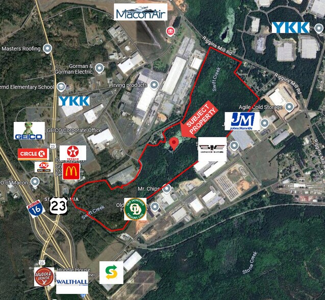 Primary Photo Of 4989 Riggins Mill rd, Macon-Bibb Land For Sale