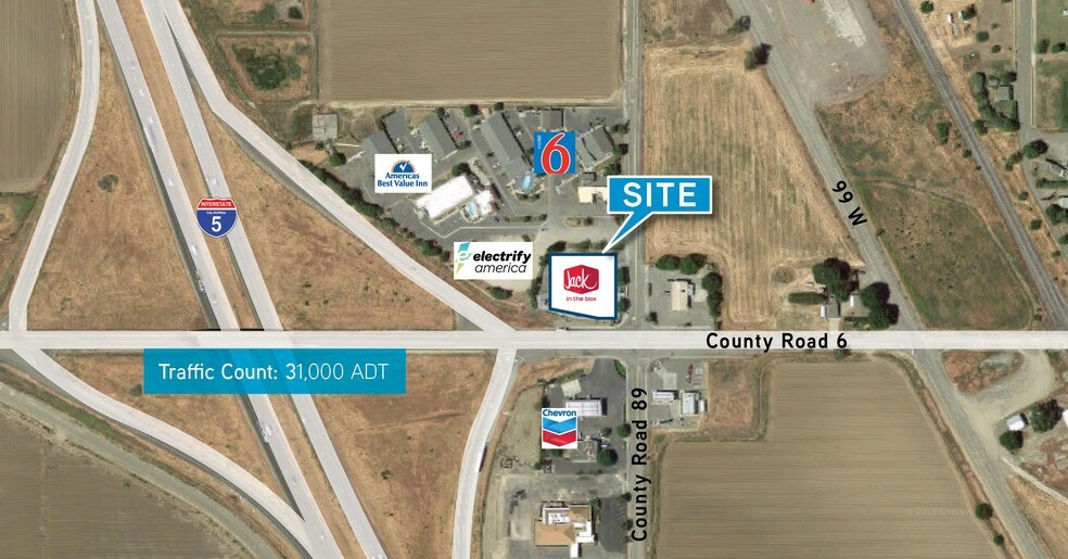 Primary Photo Of 3970 County 89 Rd, Dunnigan Fast Food For Lease