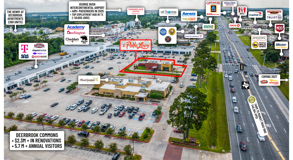 More Photos Of 9540 FM 1960 Bypass Rd E, Humble Fast Food For Sale