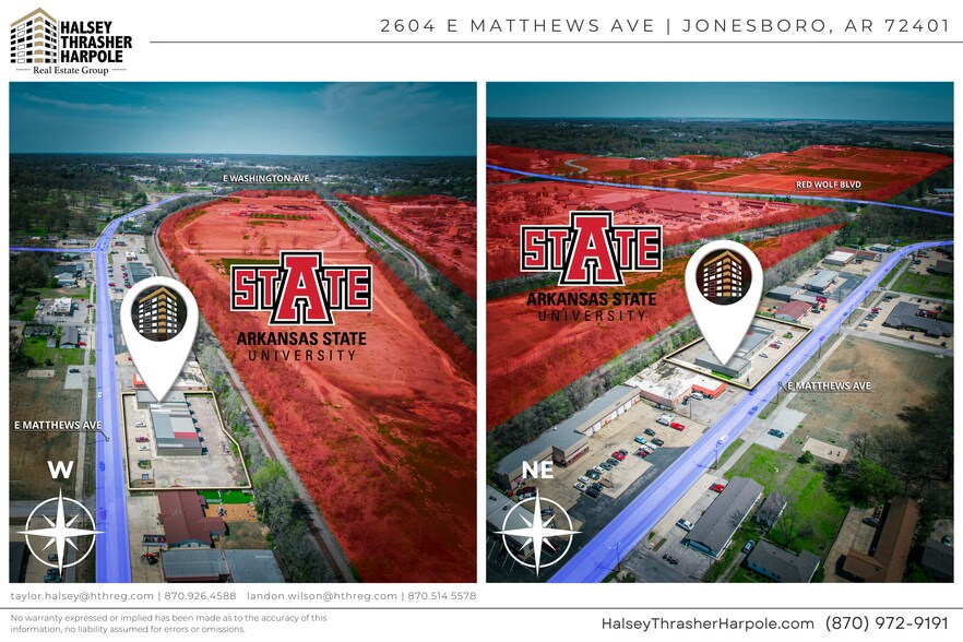 More Photos Of 2604 E Matthews Ave, Jonesboro Flex For Lease