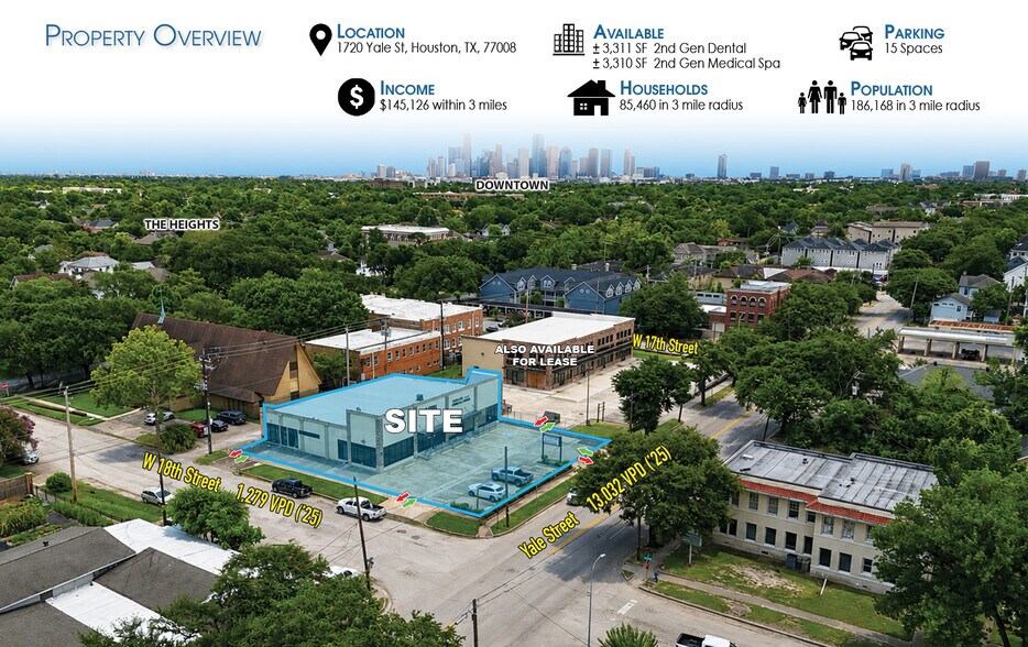 More Photos Of 1720 Yale St, Houston Medical For Lease