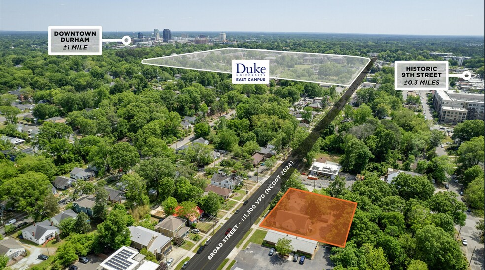 More Photos Of 1001-1005 Broad St, Durham Land For Sale