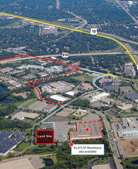 More Photos Of 8880 Evergreen Blvd NW, Coon Rapids Truck Terminal For Sale