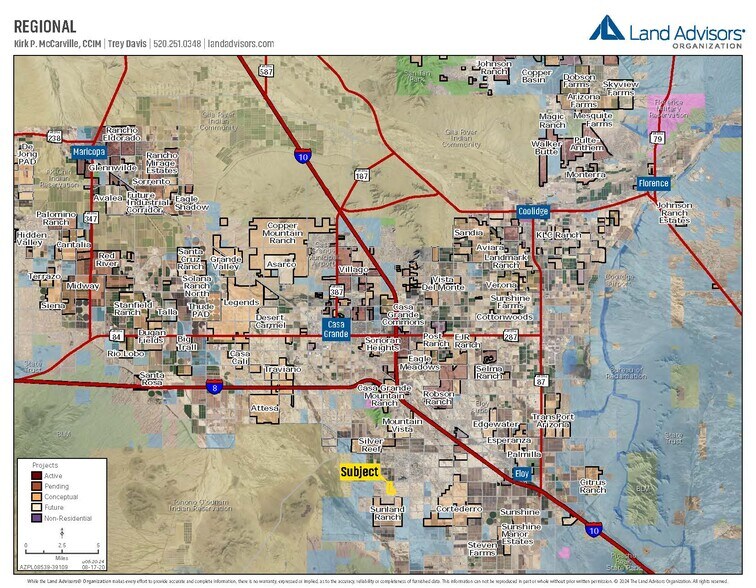 More Photos Of SWC Milligan Road & Lamb Road, Arizona City Land For Sale