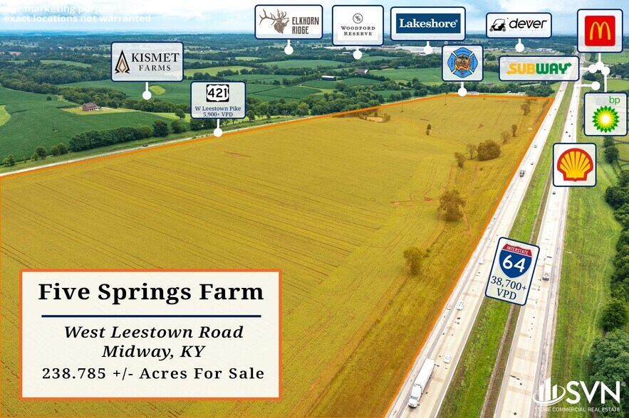 More Photos Of 1597 W Leestown Rd, Midway Land For Sale