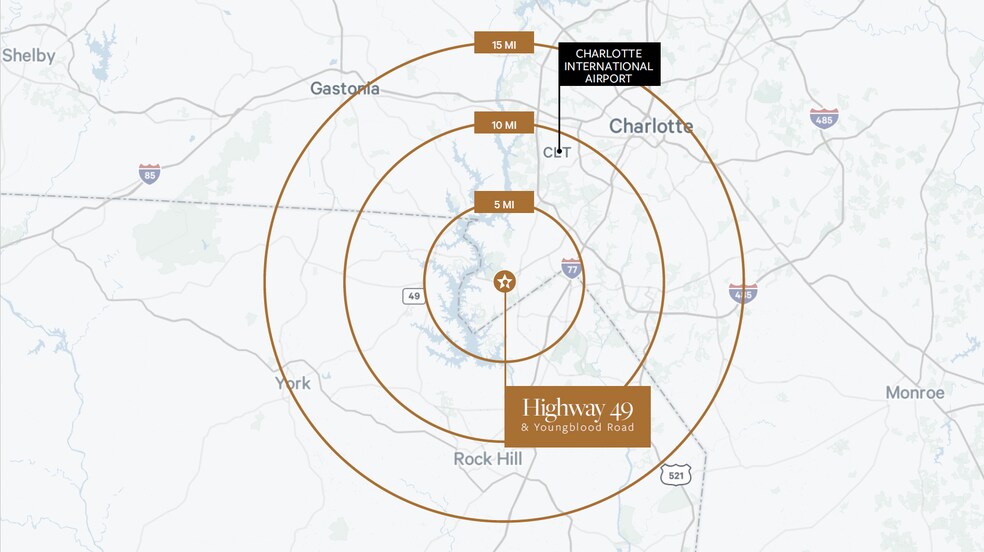 More Photos Of Highway 49 & Youngblood Rd, Charlotte Land For Sale