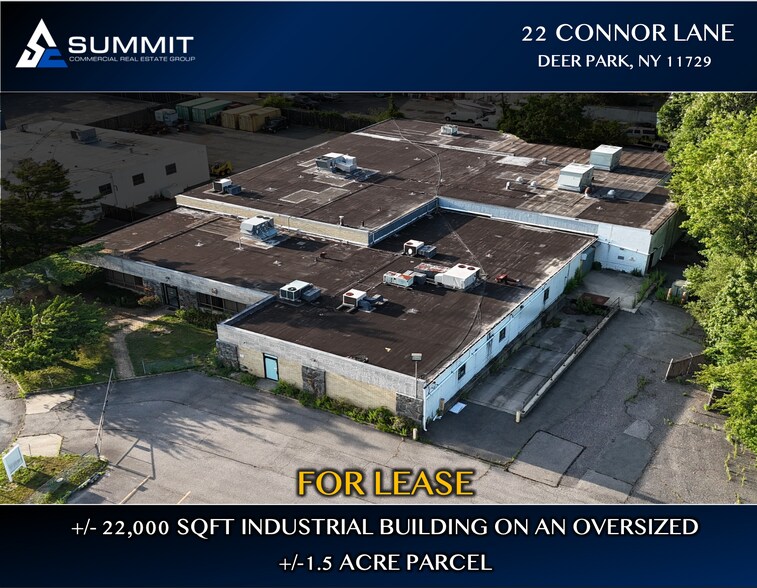 Primary Photo Of 22 Connor Ln, Deer Park Industrial For Sale