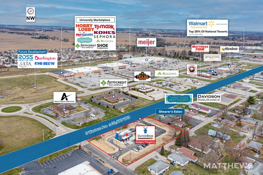 More Photos Of 4325 S Western Ave, Marion General Retail For Sale