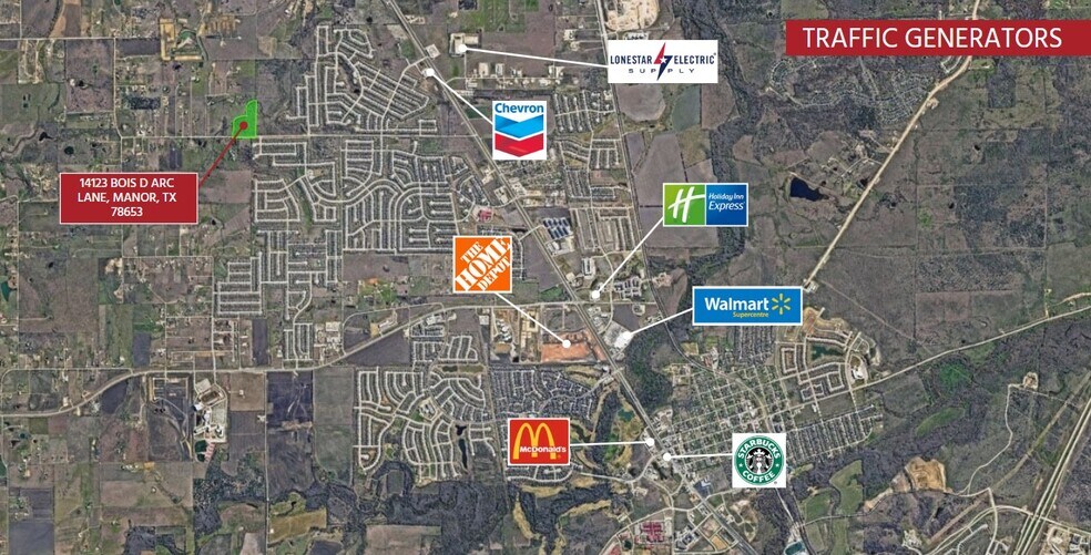 More Photos Of 14123 Bois-D-Arc Ln, Manor Land For Sale