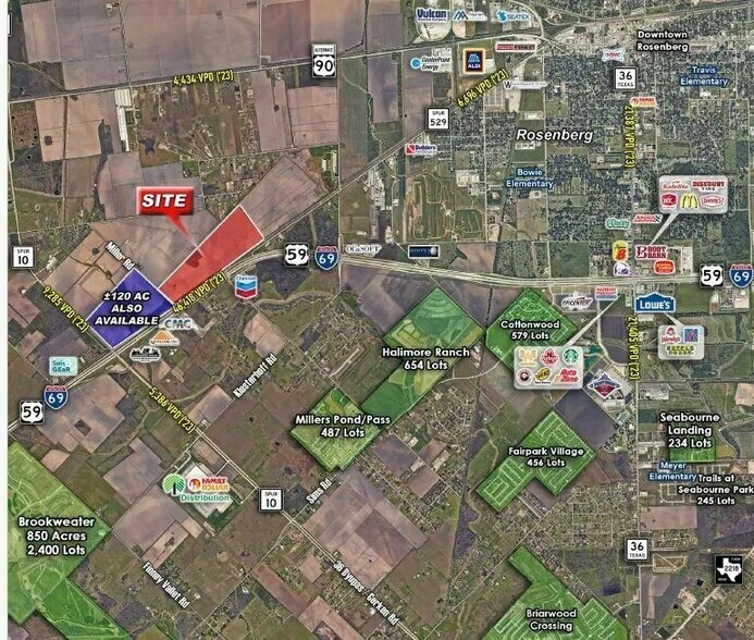 Primary Photo Of S US 59 Hwy, Rosenberg Land For Sale