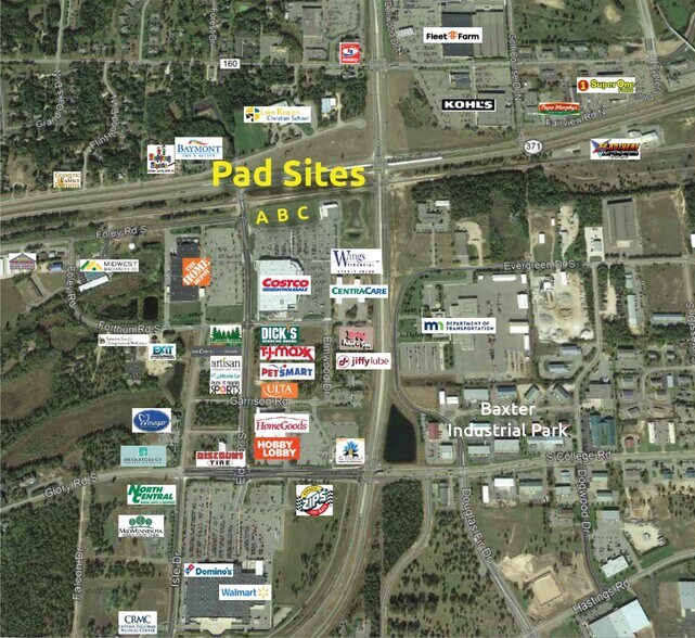 More Photos Of 210 Hwy Hwy 371, Baxter Land For Sale