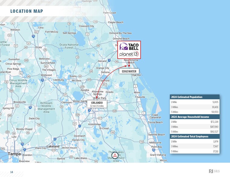 More Photos Of 1308 S Ridgewood Ave, Edgewater Storefront For Sale