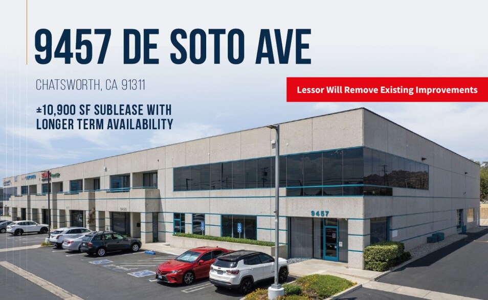 More Photos Of 9445-9457 De Soto Ave, Chatsworth Light Distribution For Lease