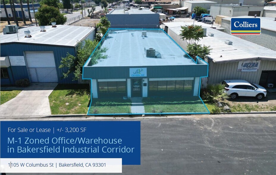 Primary Photo Of 1105 W Columbus St, Bakersfield Light Manufacturing For Lease