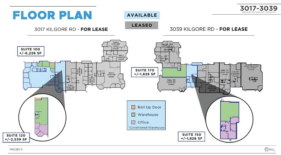More Photos Of 3017 Kilgore Rd, Rancho Cordova Flex For Lease