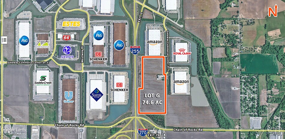 Primary Photo Of Gateway Commerce Center Dr S, Edwardsville Land For Sale