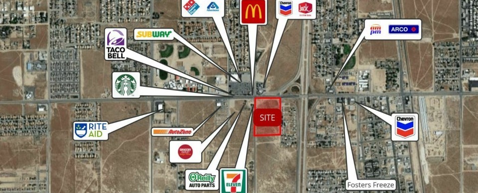 Primary Photo Of Rosamond Blvd @ 25th Street, Rosamond Land For Lease