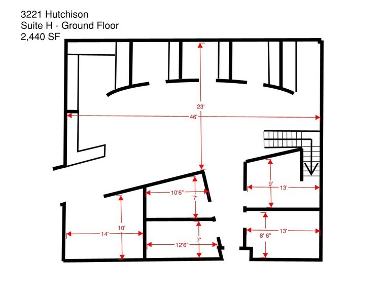 More Photos Of 3221 Hutchison Ave, Los Angeles Office For Lease