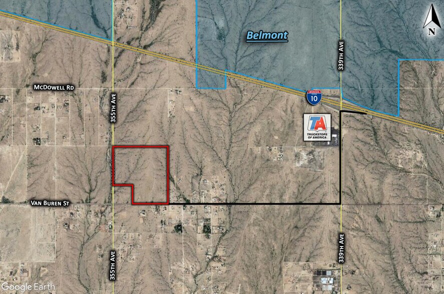 More Photos Of NWC 355th Ave & Van Buren St @ Van Buren St, Tonopah Land For Sale